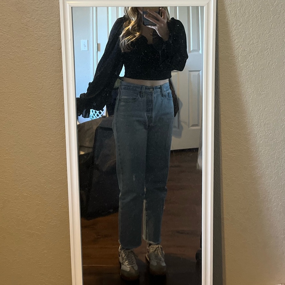 Black Long Sleeve Blouse